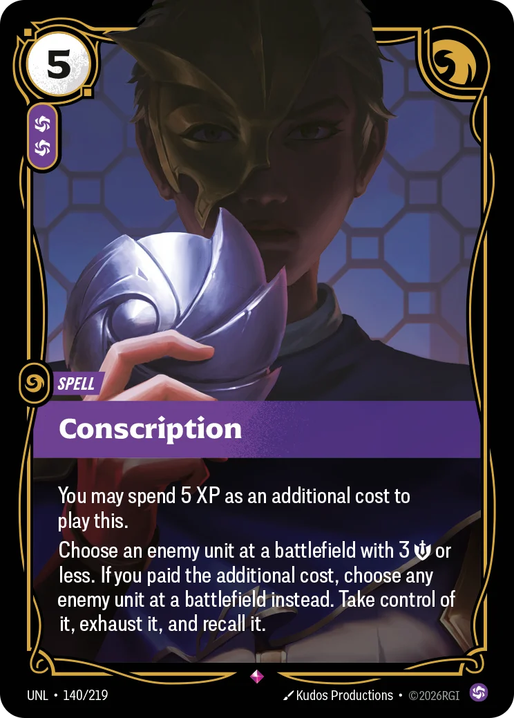 Conscription Riftbound card image