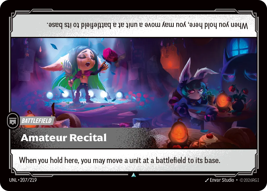 Amateur Recital Riftbound card image