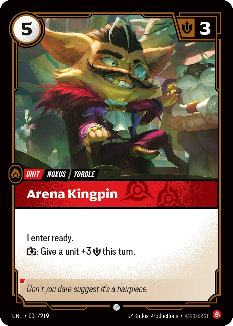 Arena Kingpin Riftbound card image