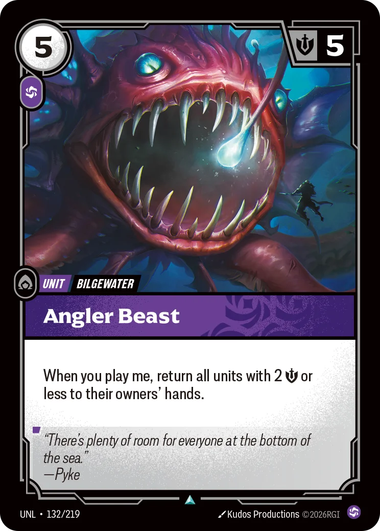Angler Beast Riftbound card image