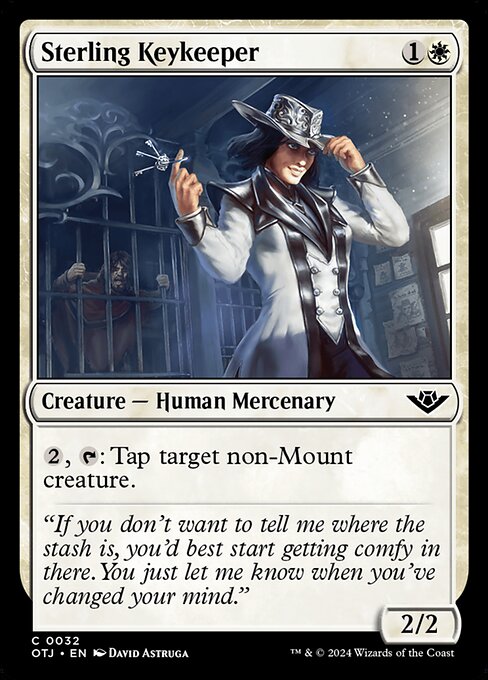 Sterling Keykeeper - Outlaws of Thunder Junction #32 Magic: The Gathering card image
