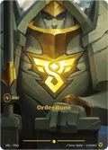 Order Rune Alternate Art Riftbound card