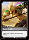 Sand Soldier Riftbound card image