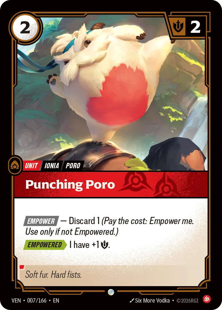 Punching Poro Riftbound card image