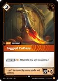 Jagged Cutlass Riftbound card image