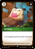 Ol’ Poro Riftbound card image