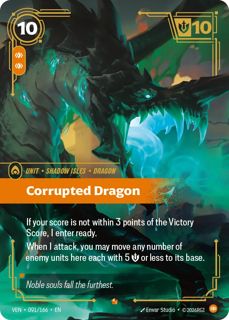 Corrupted Dragon Riftbound card image
