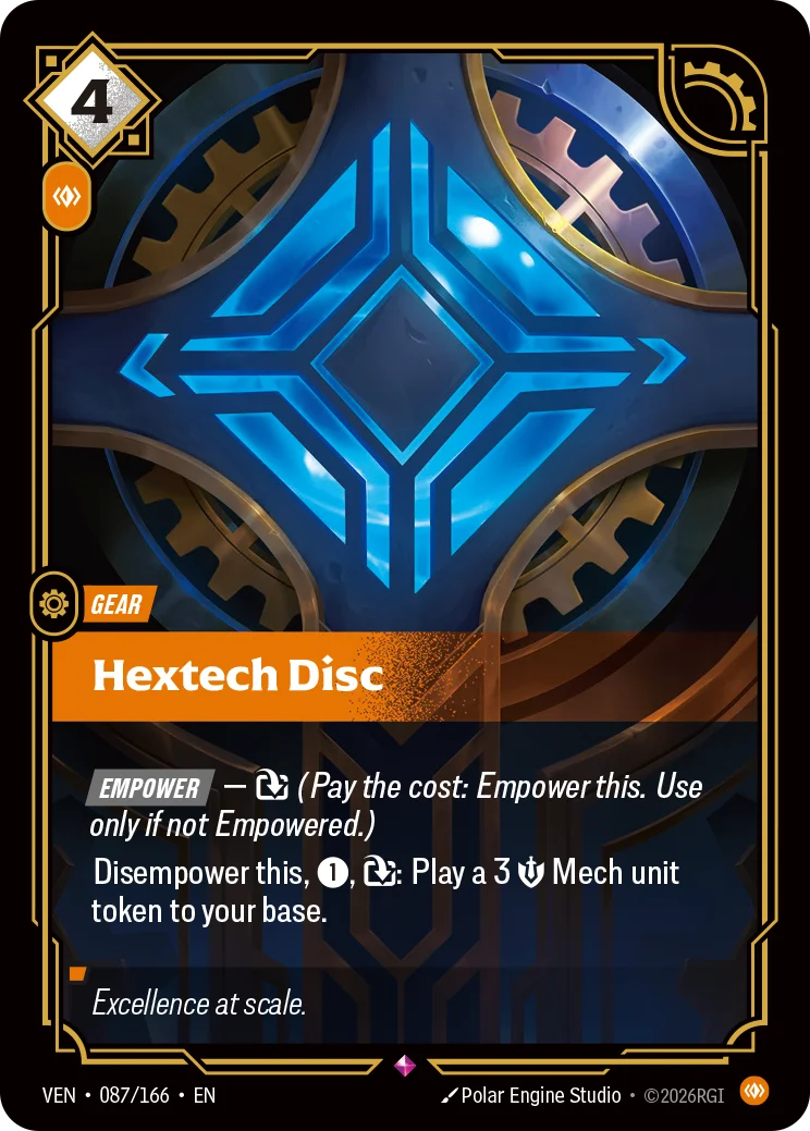 Hextech Disc Riftbound card image