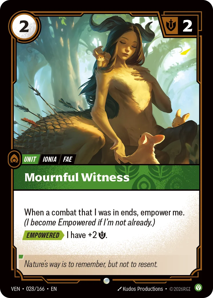Mournful Witness Riftbound card image