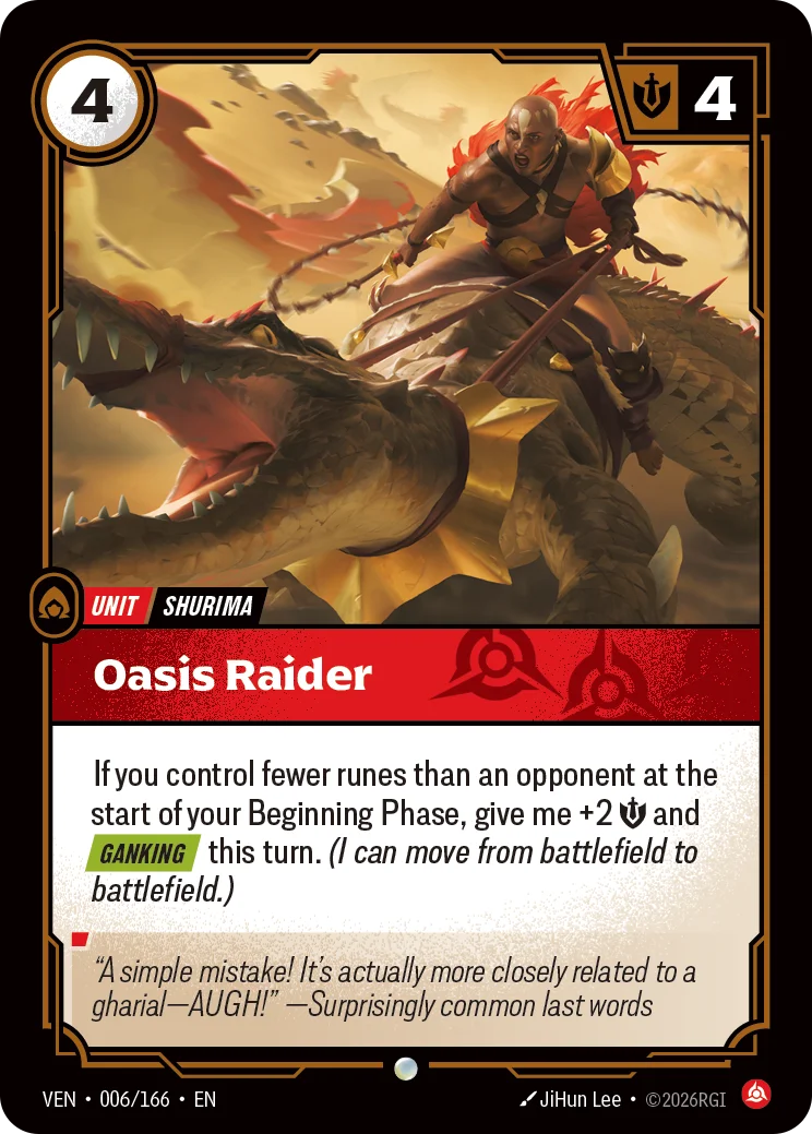 Oasis Raider Riftbound card image