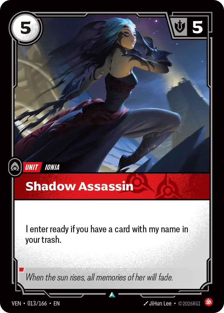 Shadow Assassin Riftbound card image