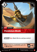 Pendulum Blade Riftbound card image