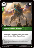 Sandstone Chimera Riftbound card image