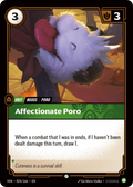 Affectionate Poro Riftbound card image
