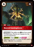 Baccai Sandspinner Riftbound card image