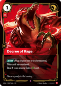 Decree of Rage Riftbound card image