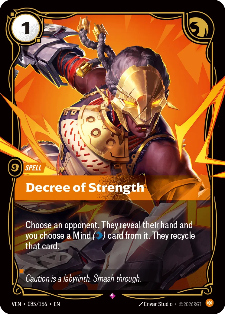 Decree of Strength Riftbound card image
