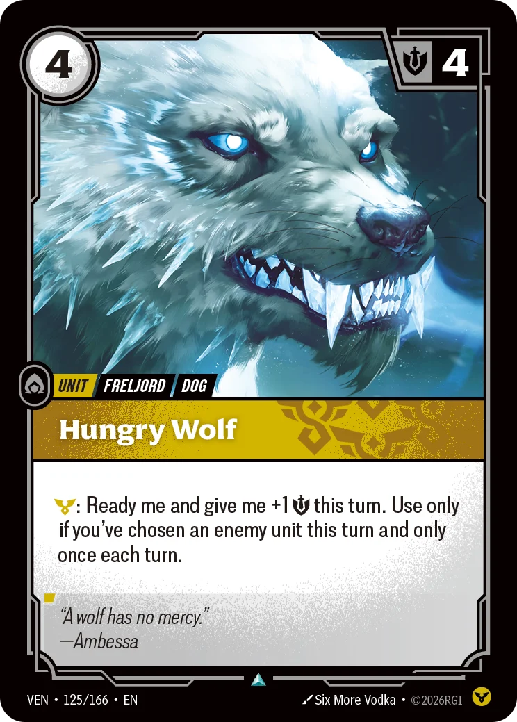 Hungry Wolf Riftbound card image