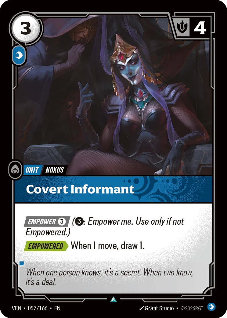 Covert Informant Riftbound card image