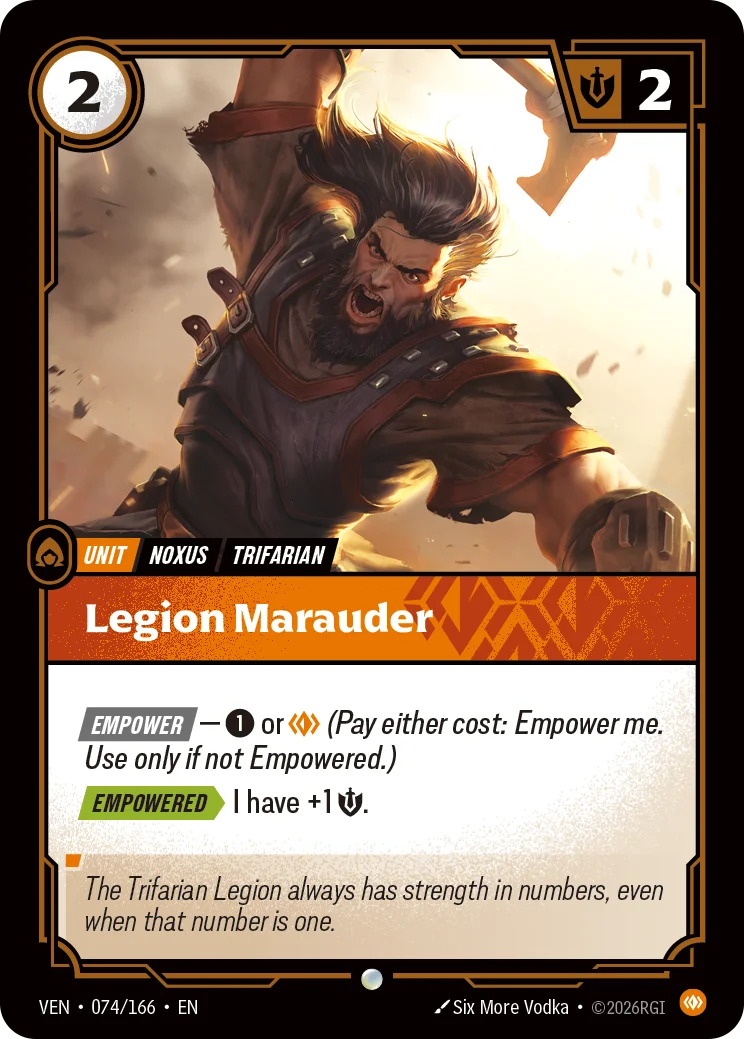 Legion Marauder Riftbound card image