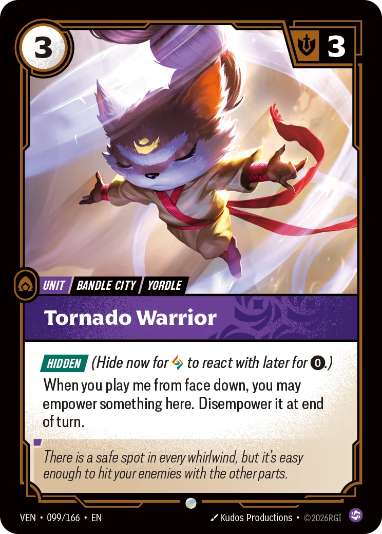 Tornado Warrior Riftbound card image
