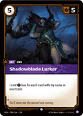 Shadowblade Lurker Riftbound card image