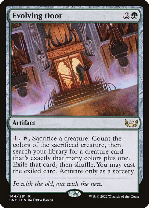 Evolving Door - Streets of New Capenna #144