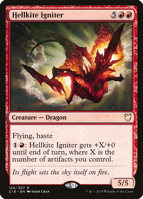 Hellkite Igniter - Commander 2018 #124