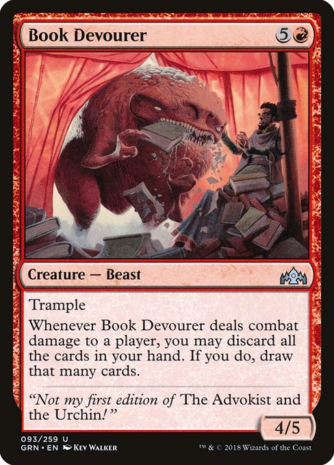 Book Devourer - Guilds of Ravnica #93