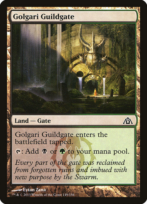 Golgari Guildgate - Dragon's Maze #149