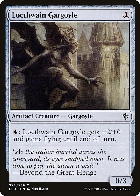 Locthwain Gargoyle - Throne of Eldraine #225
