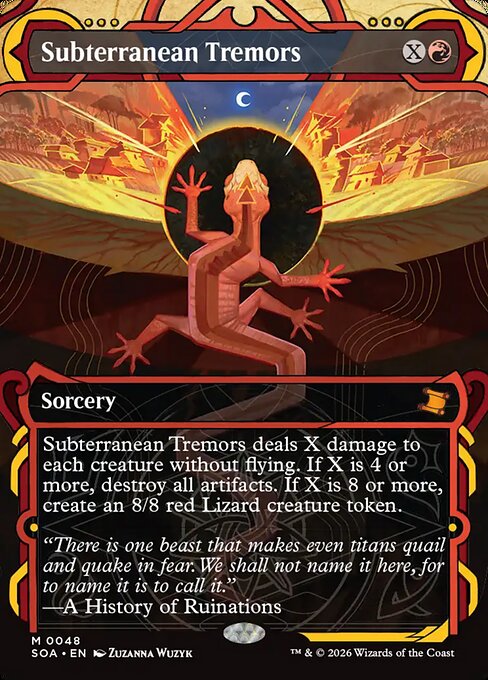 Subterranean Tremors - Secrets of Strixhaven Mystical Archive #48