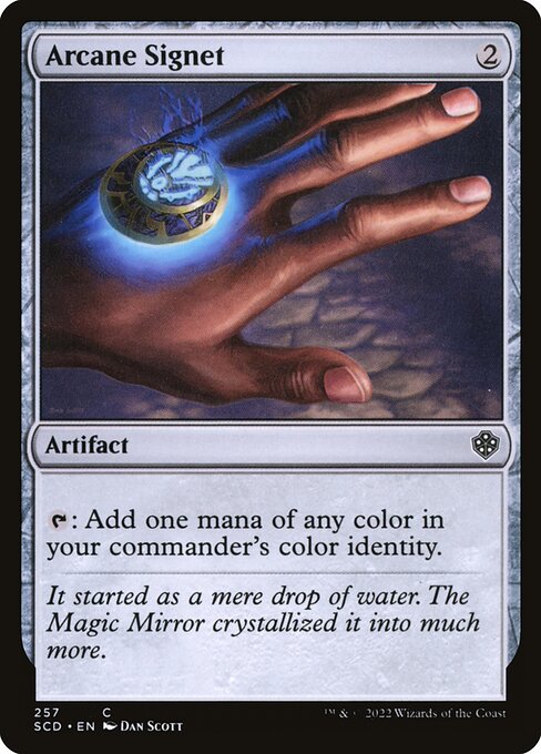 Arcane Signet - Starter Commander Decks #257