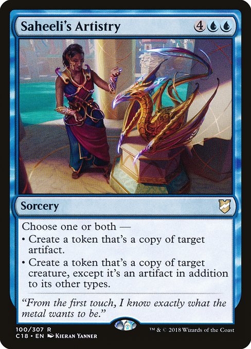 Saheeli's Artistry - Commander 2018 #100