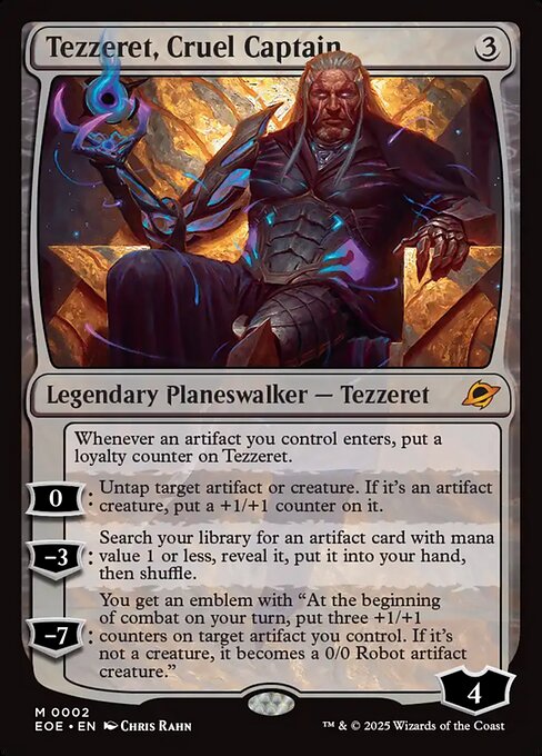 Tezzeret, Cruel Captain - Edge of Eternities #2