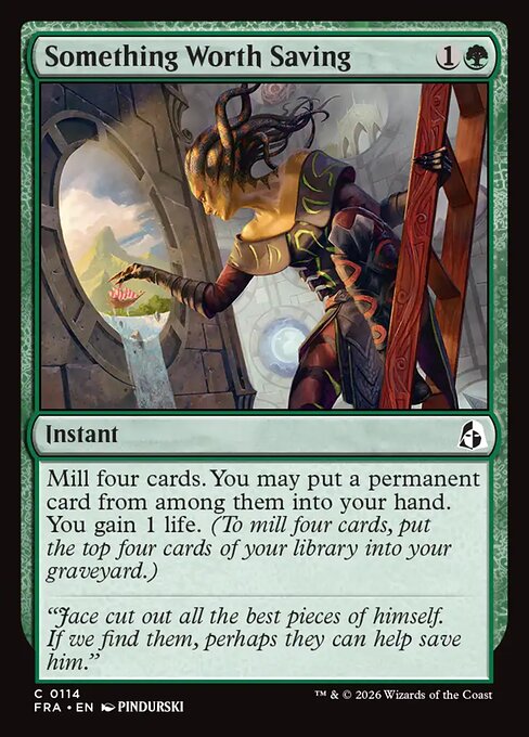 Something Worth Saving - Reality Fracture - Foil