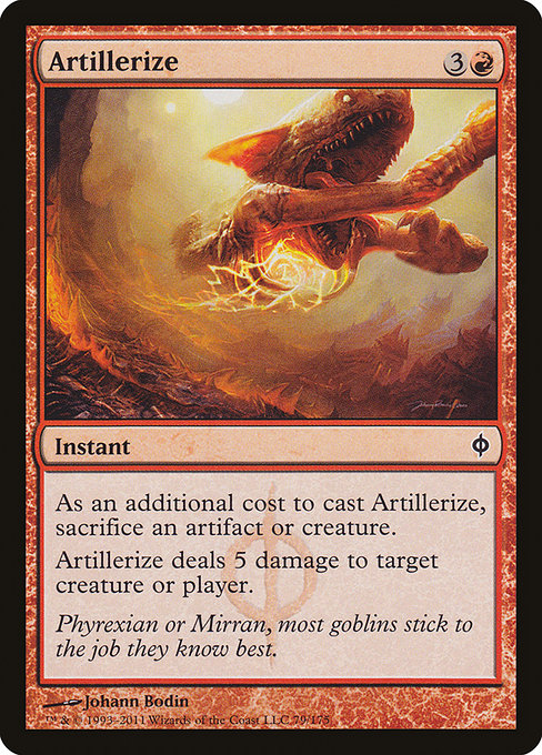 Artillerize - New Phyrexia #79