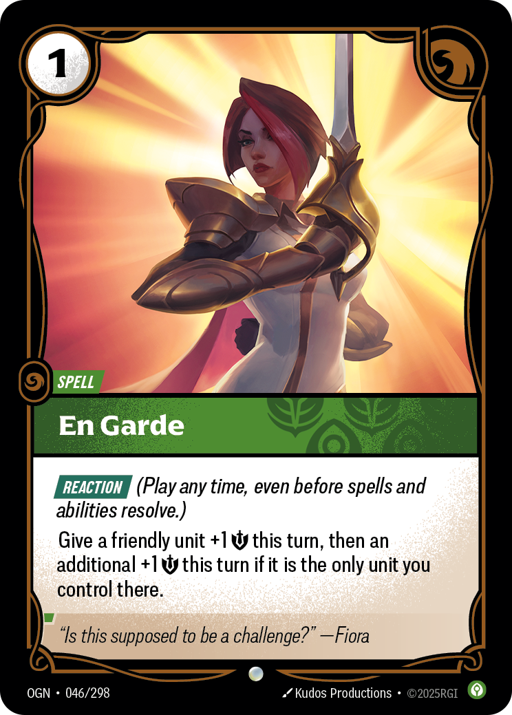 En Garde Riftbound card image