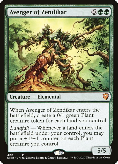 Avenger of Zendikar Commander Legends Magic: The Gathering card image