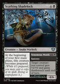 Scathing Shadelock // Venomous Words Secrets of Strixhaven Magic: The Gathering card image