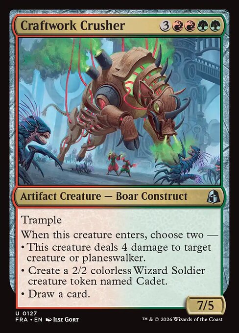 Craftwork Crusher - Reality Fracture - Non-Foil