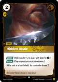 Hidden Blade Riftbound card image