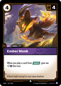 Ember Monk Riftbound card image