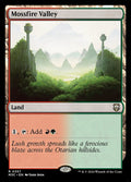 Mossfire Valley Modern Horizons 3 Commander Magic: The Gathering card image