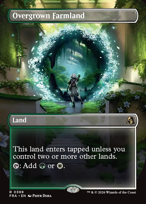 Overgrown Farmland - Reality Fracture - Non-Foil
