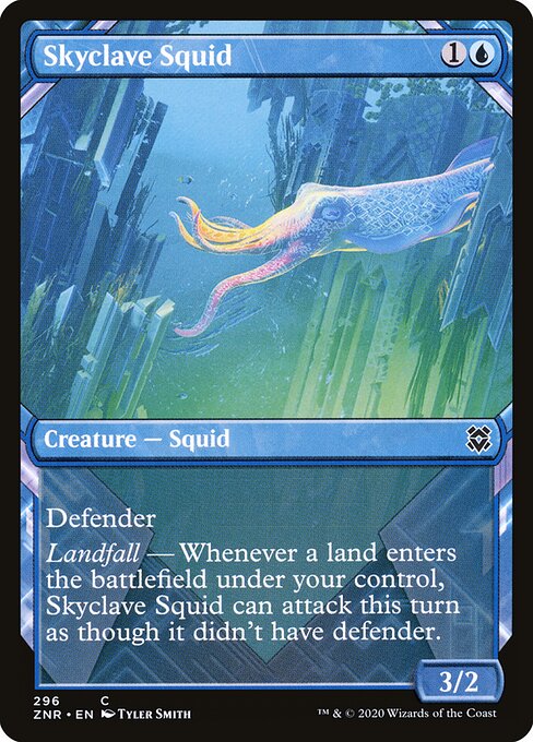Skyclave Squid Zendikar Rising Magic: The Gathering card image