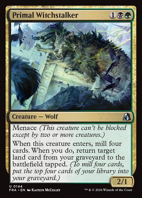 Primal Witchstalker - Reality Fracture - Foil