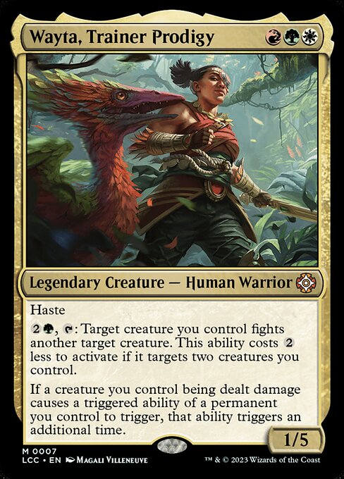 Wayta, Trainer Prodigy - Lost Caverns of Ixalan Commander #7
