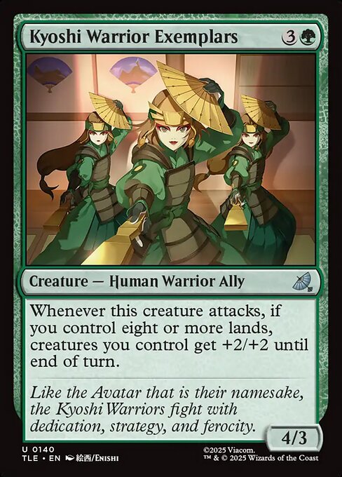 Kyoshi Warrior Exemplars - Avatar: The Last Airbender Eternal #140