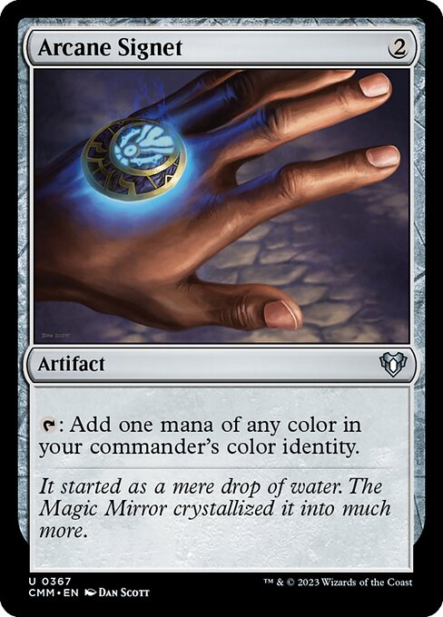 Arcane Signet - Commander Masters #367